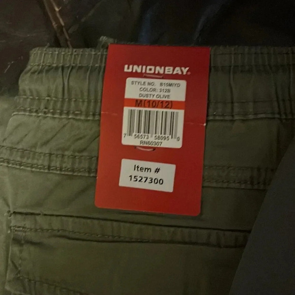 Unionbay Green, gray, khaki size 10/12 Medium School Uinform - Picture 13 of 13
